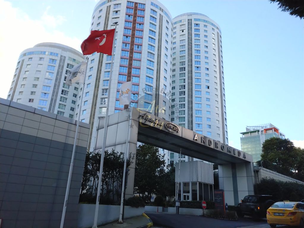 ANDROMEDA RESİDENCE DE EŞYALI MOBİLYALI KİRALIK DAİRE 1+1 64 M2