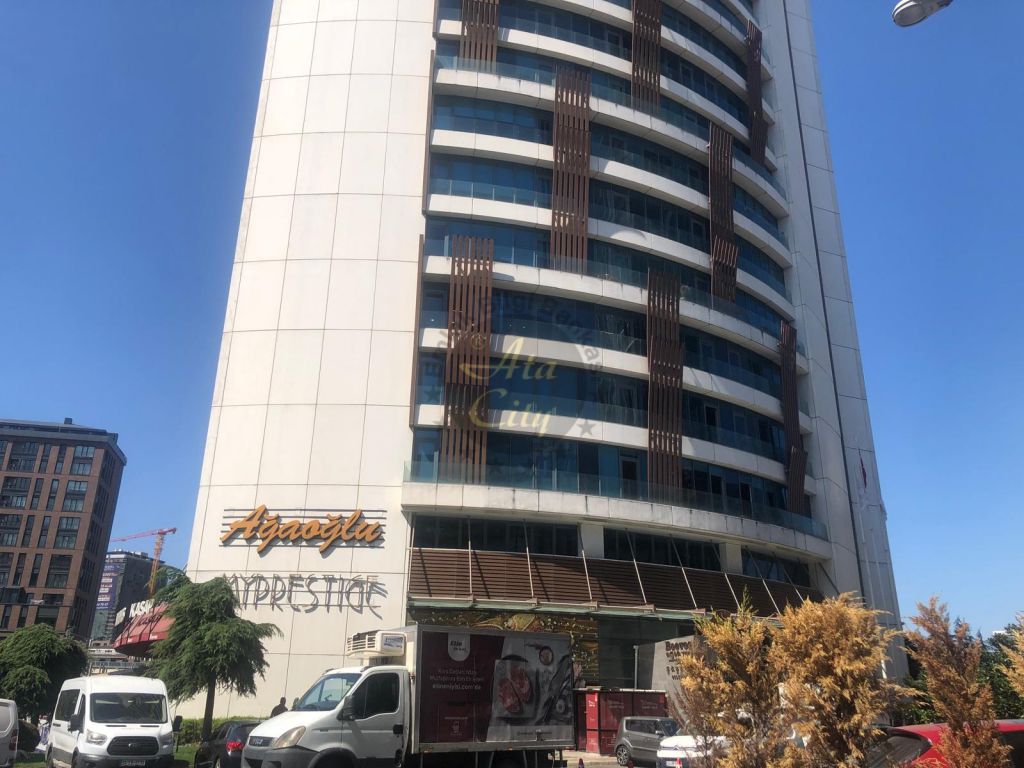 ATAŞEHİR DE KİRALIK OFİS BÜRO İŞYERİ 125 M2 AĞAOĞLU MY PRESTİGE